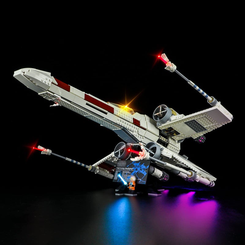 BRIKSMAX Led Lighting Kit for LEGO-75355 X-Wing Starfighter - Compatible with Lego Star Wars Building Blocks Model- Not Include Lego Set - Image 3