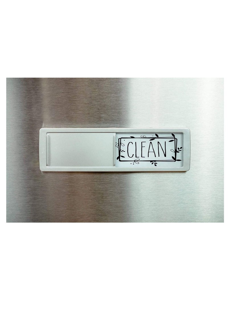 Excefore Dishwasher Magnet Cleaning Dirty Sign, Indicator, Stylish Universal Kitchen Dishwasher Washing Refrigerator Magnet, With Stickers Suitable For Kitchen Organization And Storage（2PCS）  - Image 5