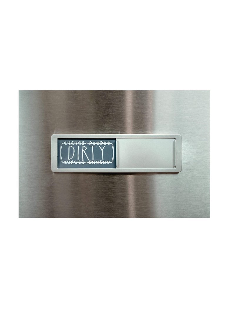 Excefore Dishwasher Magnet Cleaning Dirty Sign, Indicator, Stylish Universal Kitchen Dishwasher Washing Refrigerator Magnet, With Stickers Suitable For Kitchen Organization And Storage（2PCS）  - Image 4
