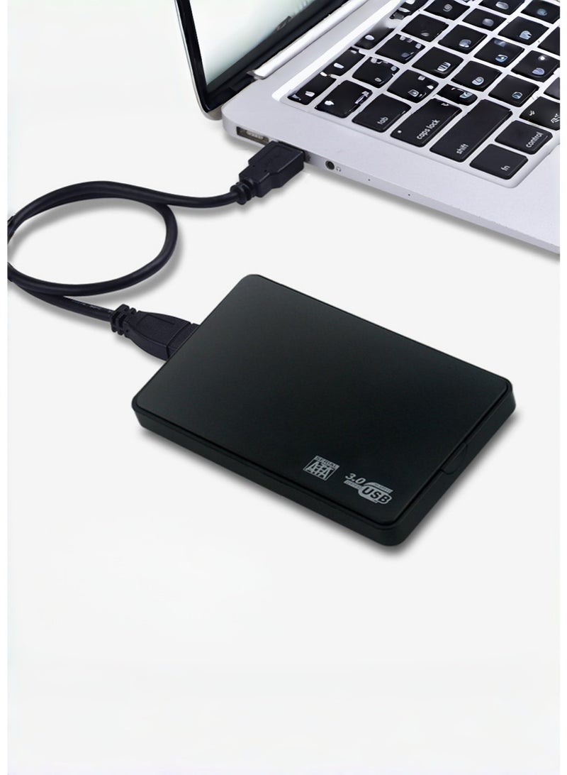 JoyousSto 2.5 inch SATA USB 3.0 Tool-Free Hard Drive Disk HDD SSD Enclosure External Case,Black - Image 2
