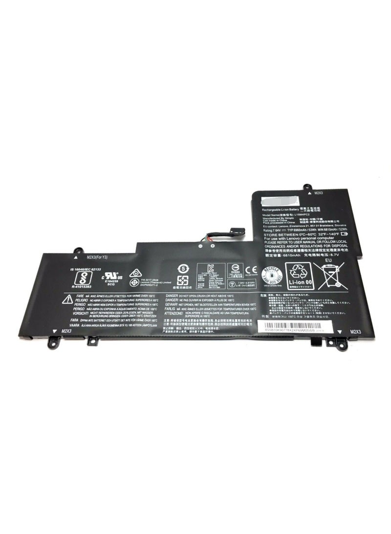 بطارية كمبيوتر محمول L15M4PC2 L15L4PC2 متوافقة مع جهاز كمبيوتر محمول Lenovo Yoga 710-14ISK Yoga 710-15IKB Yoga 710-15ISK - Image 2