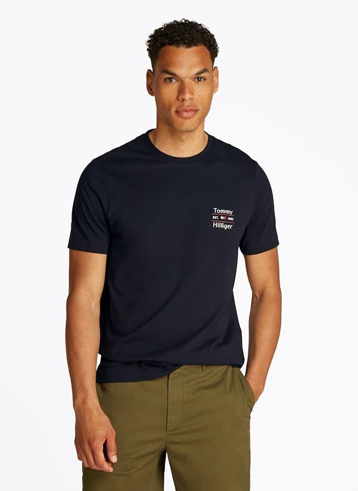 TOMMY HILFIGER - Logo Crew Neck T-Shirt - Image 1