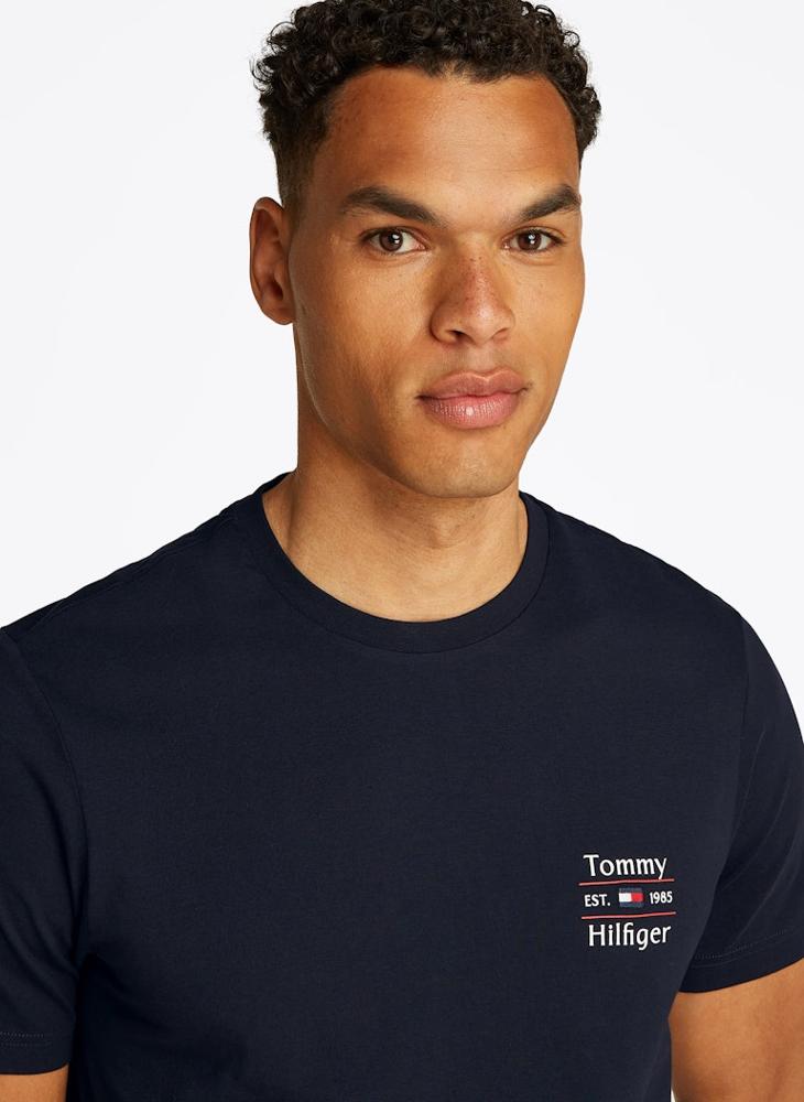TOMMY HILFIGER - Logo Crew Neck T-Shirt - Image 1