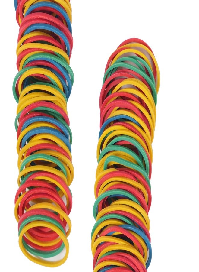 HSNOHSN Rubber Bands Size#10 Elastic Rubber Band Multicolor 750pcs small Rubber Bands for Office Supplies School Home - Image 4
