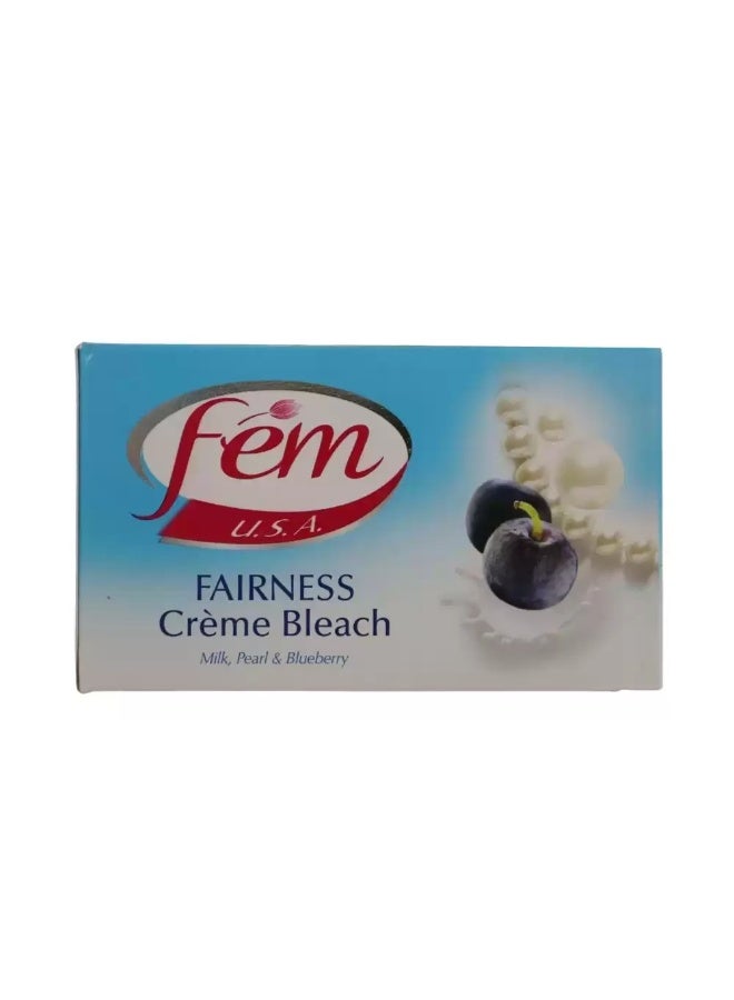 Fem USA Fairness Creme Bleach With Milk Pearl And Blueberry Extract- 100gms - Image 1
