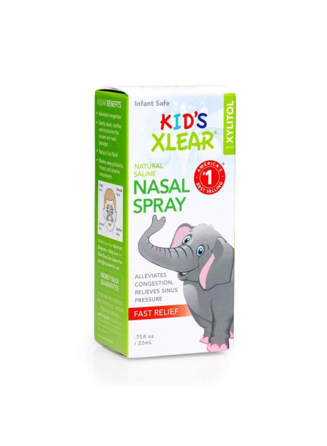 Xlear Kids' Nasal Spray Natural Saline Nasal Spray For Kids With Xylitol Daily Nasal Decongestant - Image 5