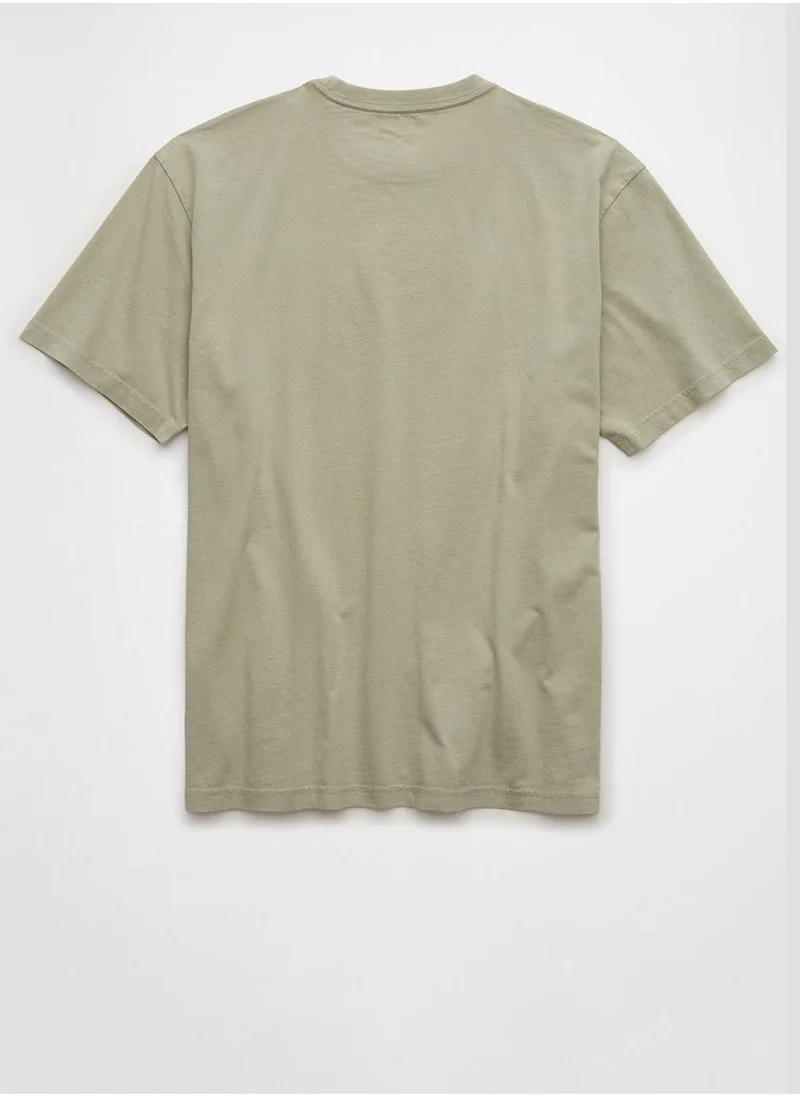 امريكان ايجل Logo Graphic Crew Neck T-Shirt