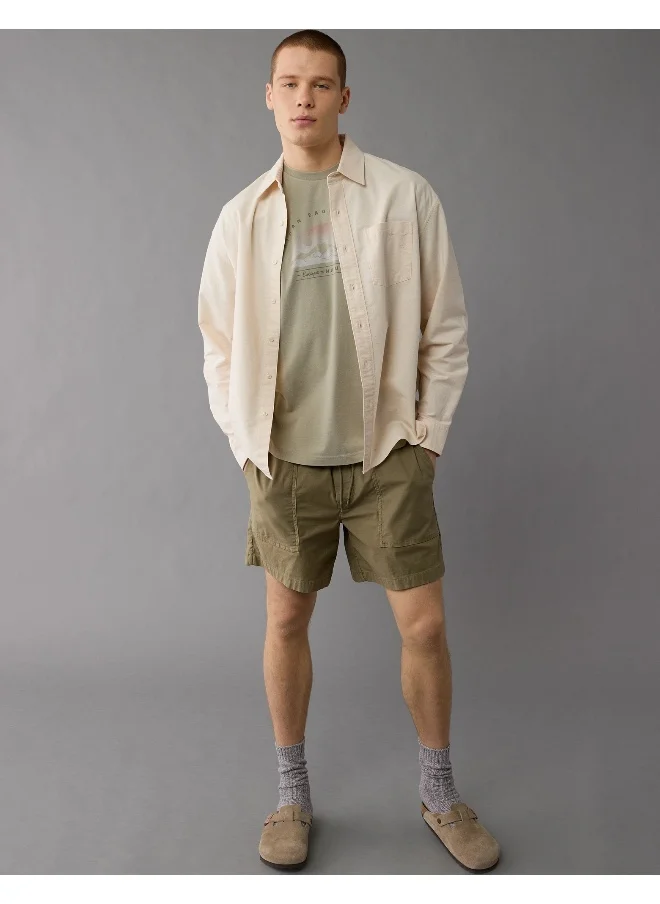 امريكان ايجل Logo Graphic Crew Neck T-Shirt