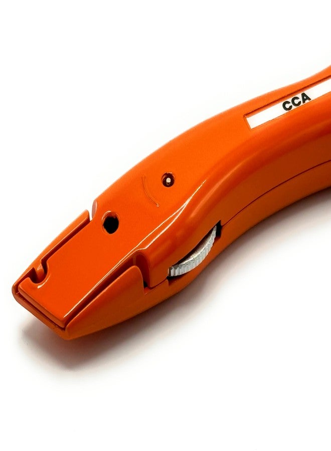 سي سي أيه أداة قطع السجاد البرتقالية من CCA مع حامل برتقالي للمُثبِّت المحترف والمُثبِّت الذاتي - Image 5