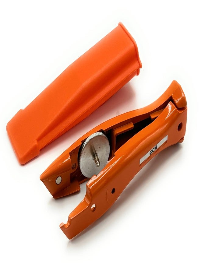 سي سي أيه أداة قطع السجاد البرتقالية من CCA مع حامل برتقالي للمُثبِّت المحترف والمُثبِّت الذاتي - Image 2