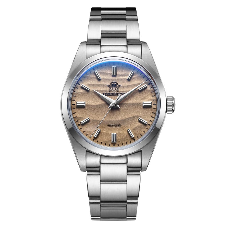 ADDIESDIVE Wrist Watch for Men 36MM Analog Sweeping Seconds Hand VH Quartz Movement K1 Mineral Conves Crystal Waterproof 100 M AD2030 - Image 1