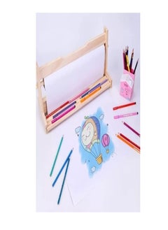 Terabyte White jumbo Easel Drawing Art Paper Roll for Kids, (44cm x 50m) 55yards 80gsm Big Stand Paper Roll for Painting, Sketching, Plotter, Tracings, Gift Wrapping, Table Cover, Wall Arts, Bulletin Board  - Image 3