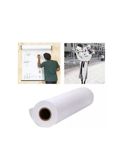 Terabyte White jumbo Easel Drawing Art Paper Roll for Kids, (44cm x 50m) 55yards 80gsm Big Stand Paper Roll for Painting, Sketching, Plotter, Tracings, Gift Wrapping, Table Cover, Wall Arts, Bulletin Board  - Image 5