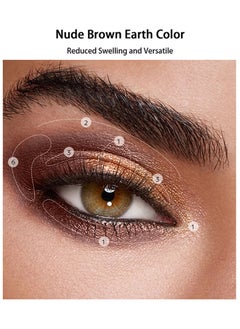 FANBEISHI Eyeshadow Palette,High-Quality Formula 9 Colors Gemstone Shadow Palette,Highly Pigmented Mattes Shimmers Naked Glitter Waterproof Makeup Palette ,Long-lasting Makeup  - Image 4