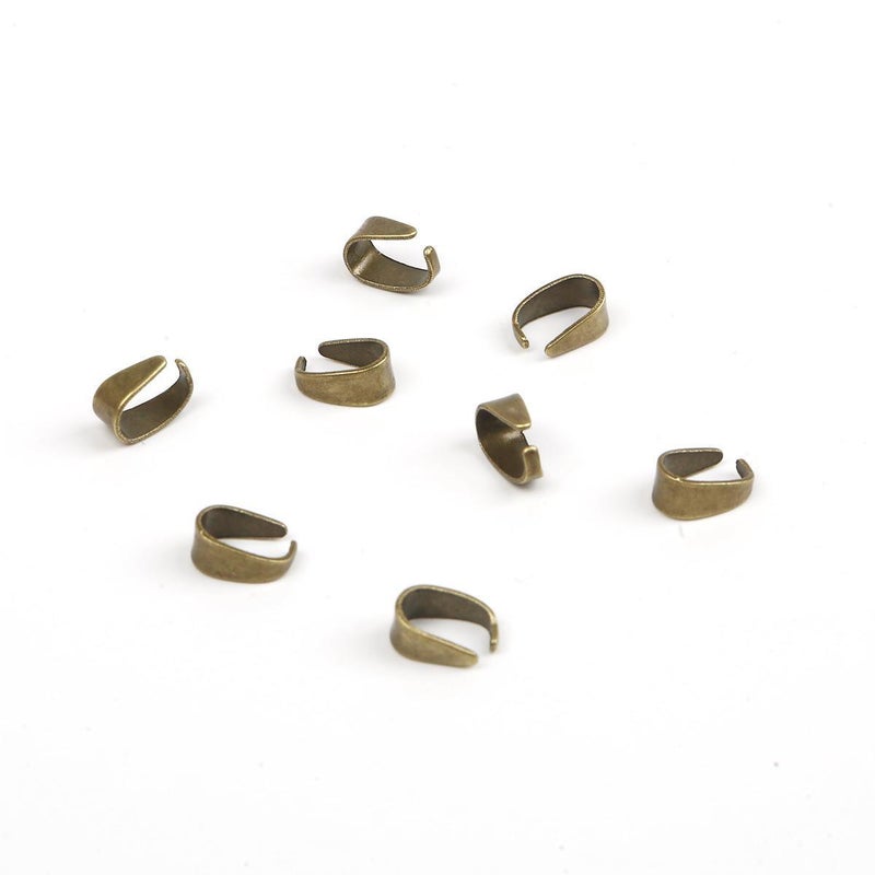 Cross-border best selling 4 × 9mm iron melon buckle hanging claw buckle fork buckle wrong mouth DIY jewelry accessories materials wholesale Bronze