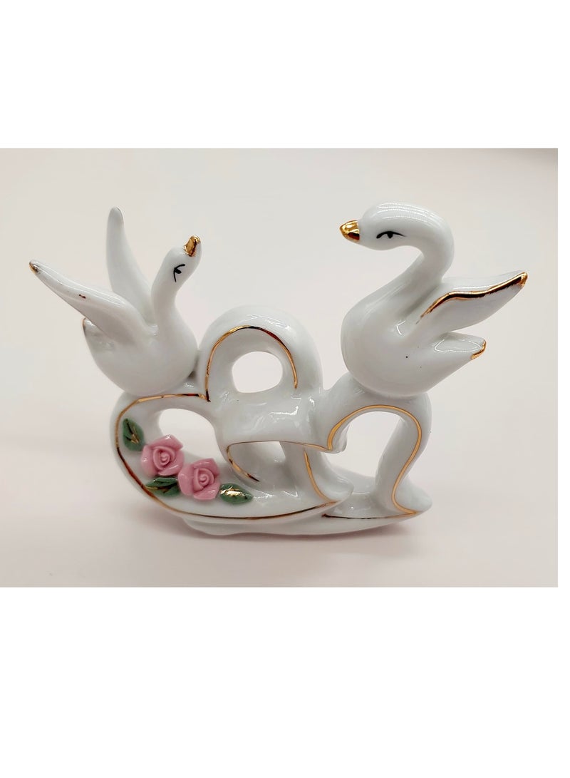 AKDC Beautiful Showpiece for Ceramic Home Decor, Living Room 12x13cm - Image 2