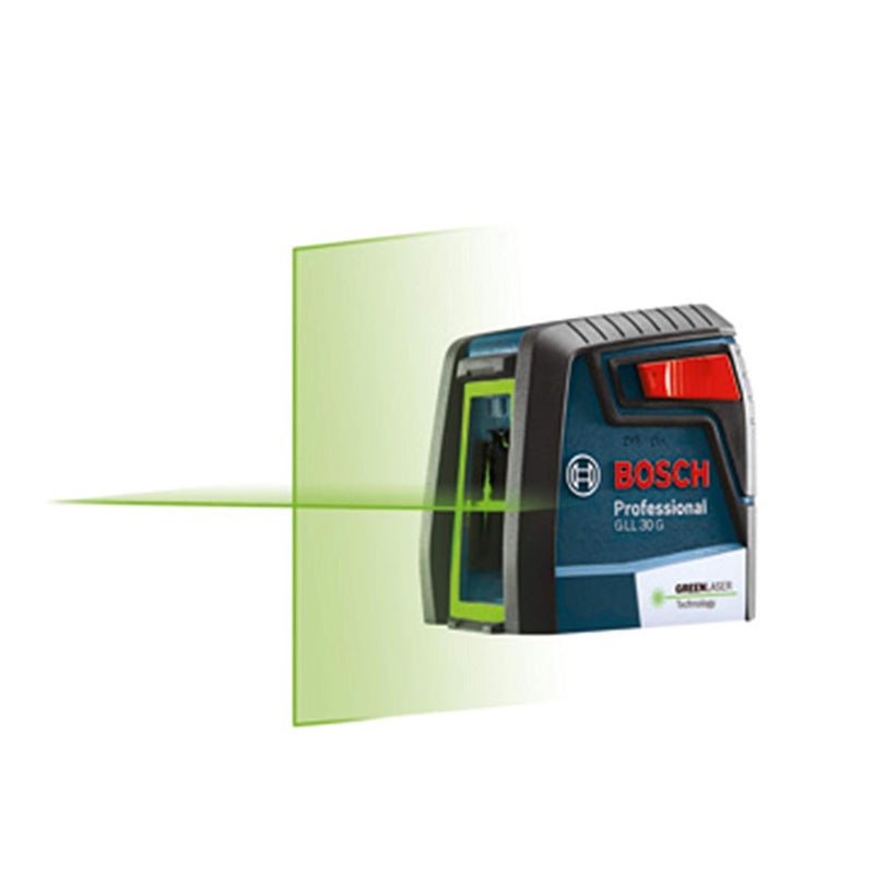 BOSCH Bosch Professional GLL 30 G Line Laser 10m Green Laser Self Levelling Blue - Image 3
