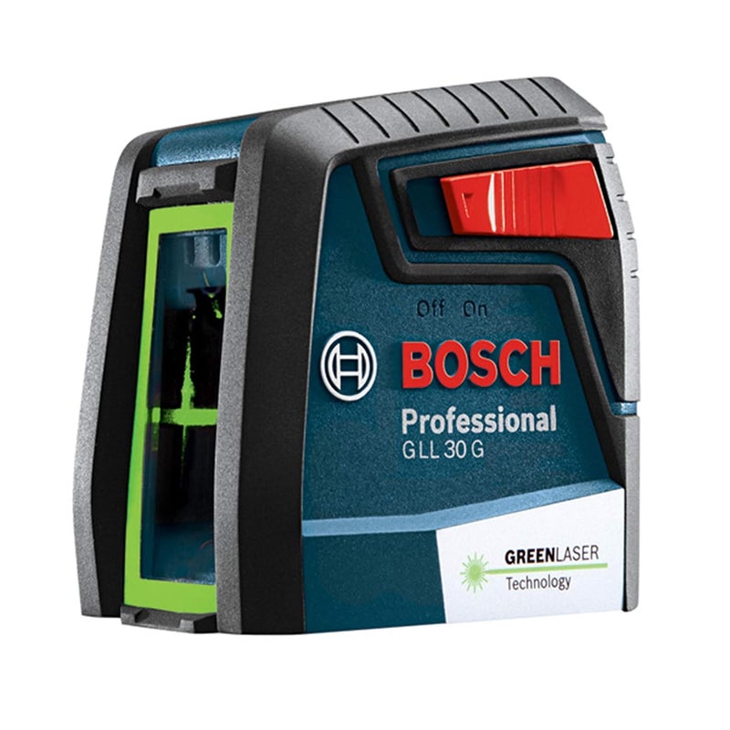 BOSCH Bosch Professional GLL 30 G Line Laser 10m Green Laser Self Levelling Blue - Image 1
