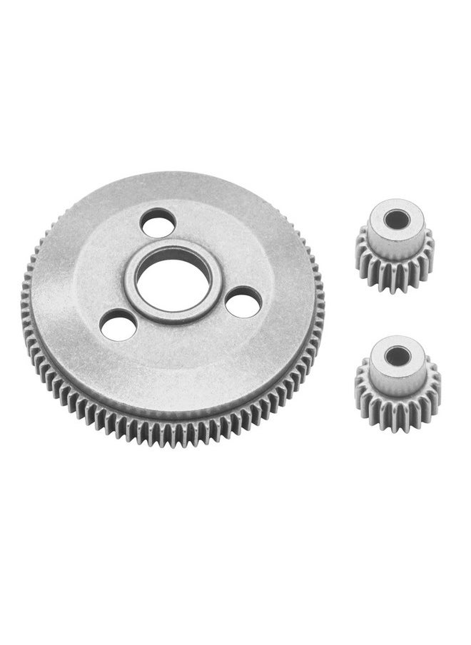 OGUNKE Ogrc Steel 48P 86T Spur Gear With 19T 21T Pinions Gear For Traxxas 1/10 Slash 2Wd Rustler 2Wd Stampede 2Wd Upgrade Parts (Replace Part 4686)  - Image 2