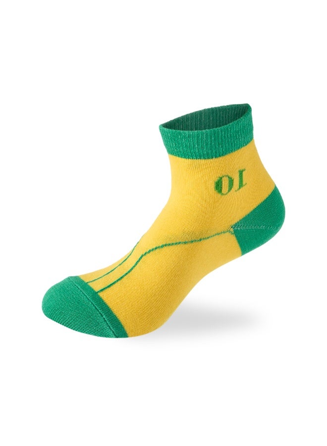 SAM SOCKS Kids Boys Set Of 3 Cotton Lycra WorldCup L-Shape Socks Multicolor - Image 2