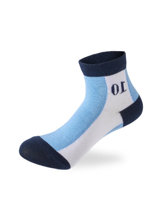 SAM SOCKS Kids Boys Set Of 3 Cotton Lycra WorldCup L-Shape Socks Multicolor - Image 4