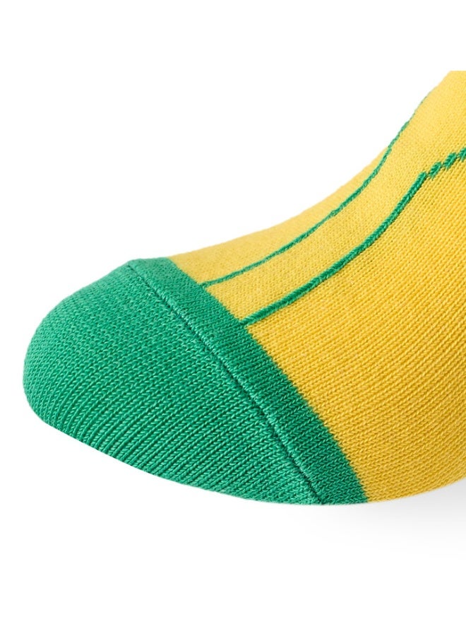 SAM SOCKS Kids Boys Set Of 3 Cotton Lycra WorldCup L-Shape Socks Multicolor - Image 5