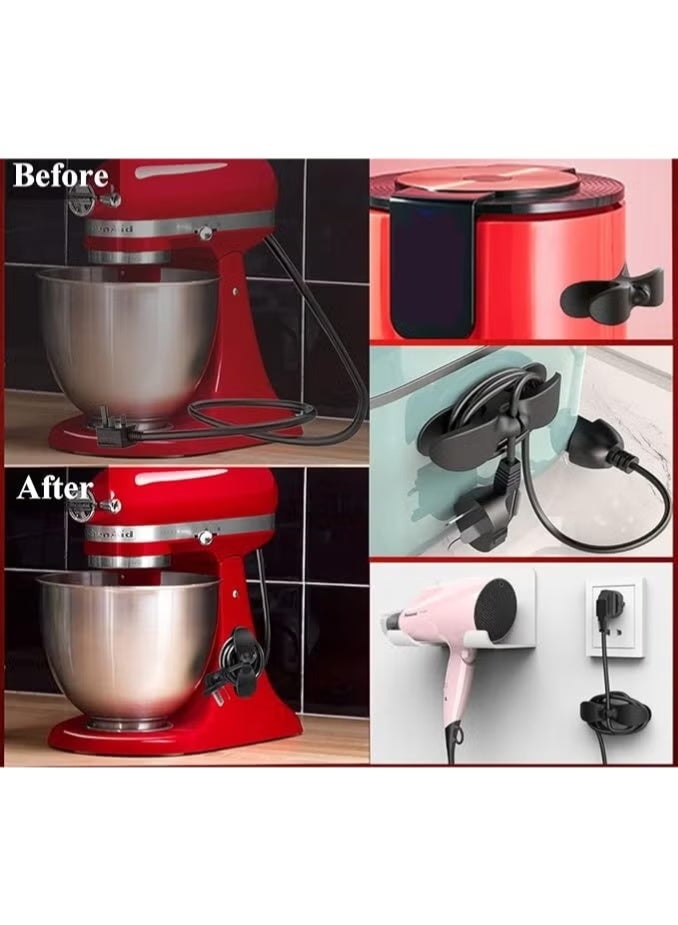 منظم أسلاك مبتكر – عبوة تحتوي على 3 قطع لتنظيم كابلات الأجهزة المنزلية والمكتبية كود 5407 - Image 2