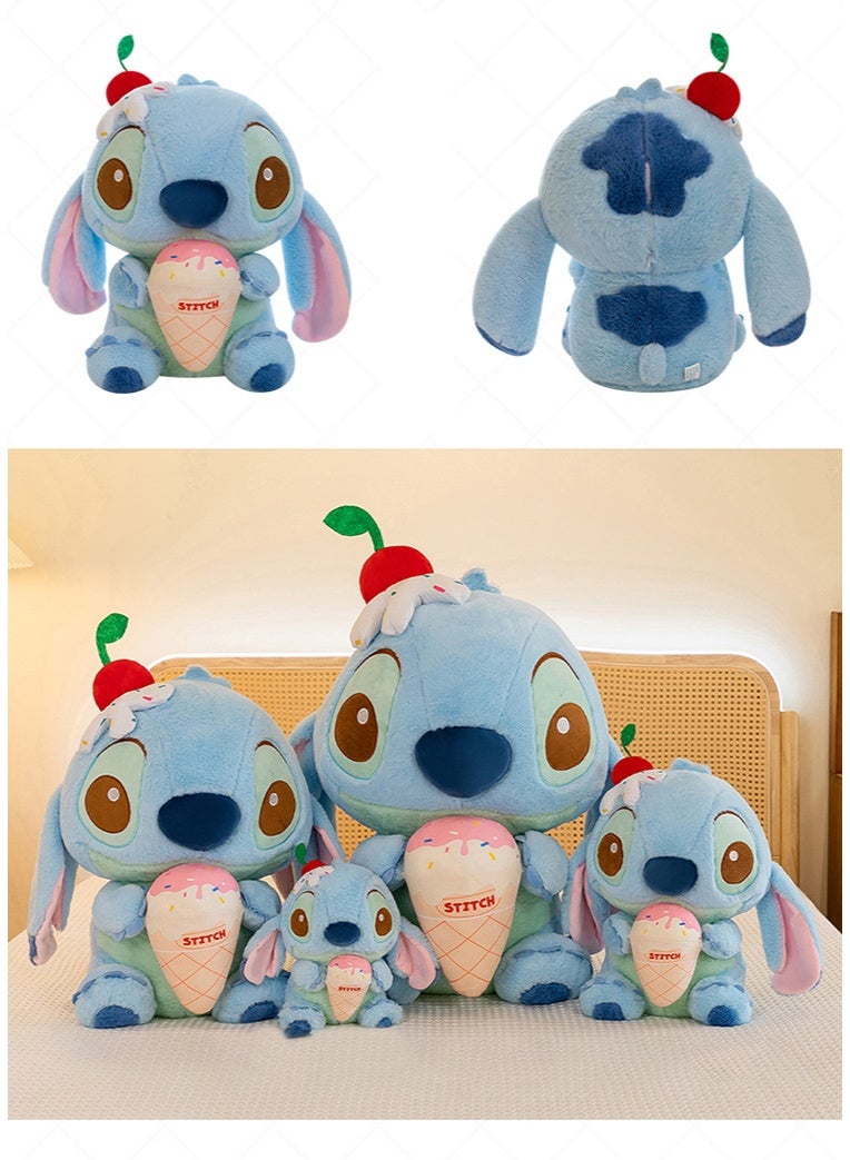 STITCH 50cm cartoon stitch blue plush doll toy skin-friendly soft doll birthday gift, suitable for adults and children's gifts - Image 4