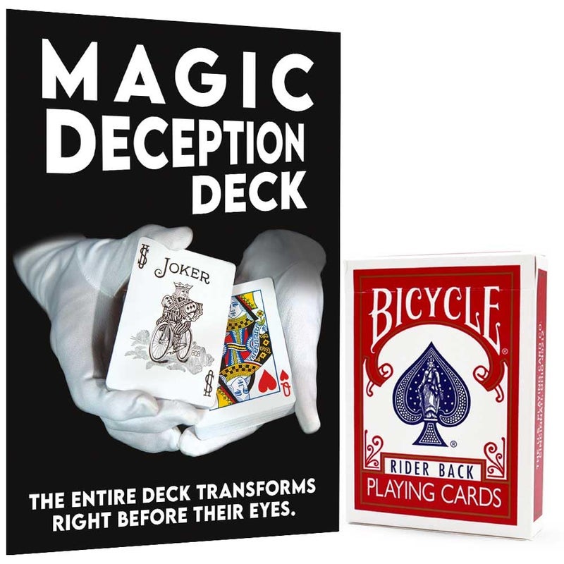 Magic Makers Magic Deception Deck  Color Changing Magic Card Trick - Image 2