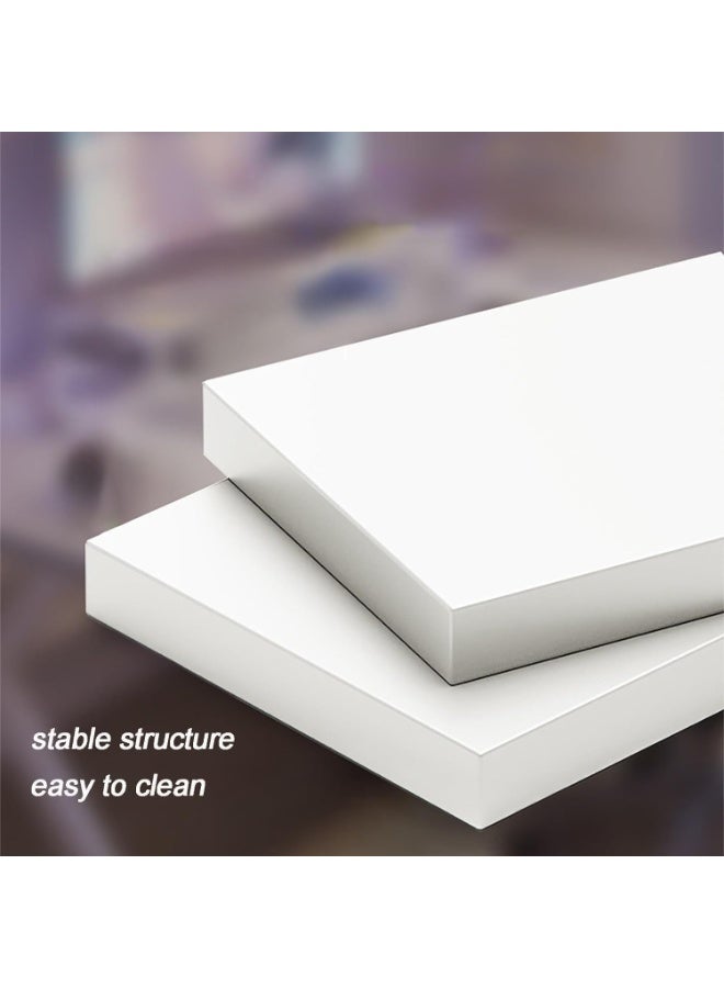 Beauenty Gaming Desktop Computer Desk,Home Office Desk,Versatile Gaming and Study Solution for Modern Homes,Ideal for Students and Gamers,Spacious and Functional (White,140x60x75CM) - Image 5