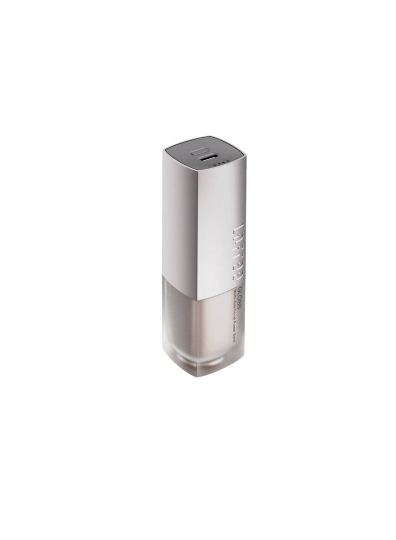 Lofree Gloss Power Bank 5000mAh, 22.5W Fast Charging USB-C Portable Charger, Ultra-Compact Lipstick Design, LED Light Effects, Lightweight Power Bank with Cable, Blazing Hour color - Image 1