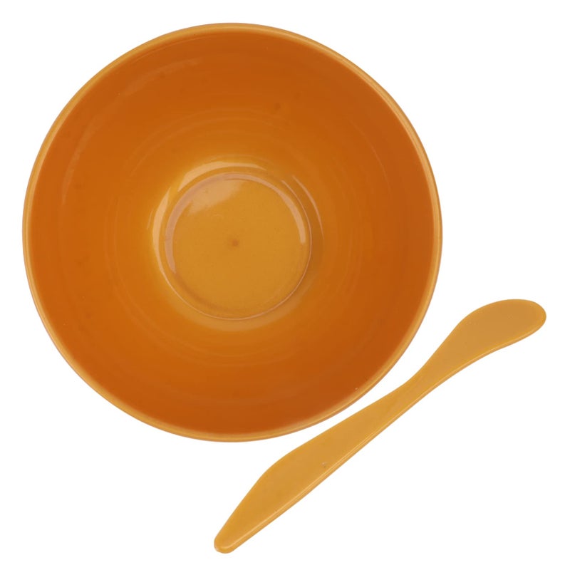 Golden Facial Mask Mixing Bowl Compact Lightweight DIY Tool for Skincare Treatments - Image 2