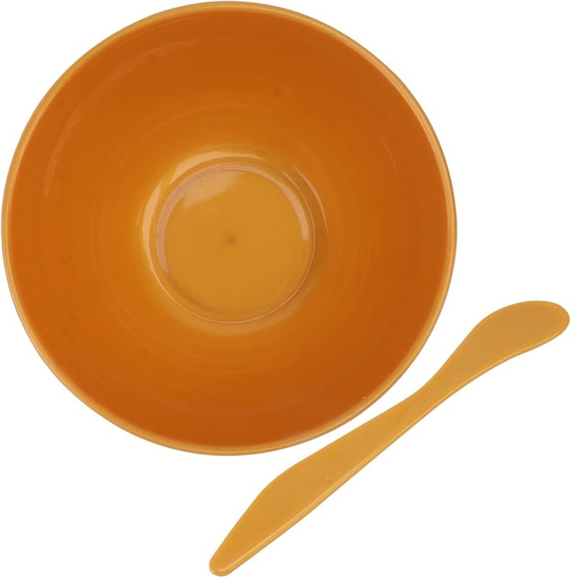 Golden Facial Mask Mixing Bowl Compact Lightweight DIY Tool for Skincare Treatments - Image 1
