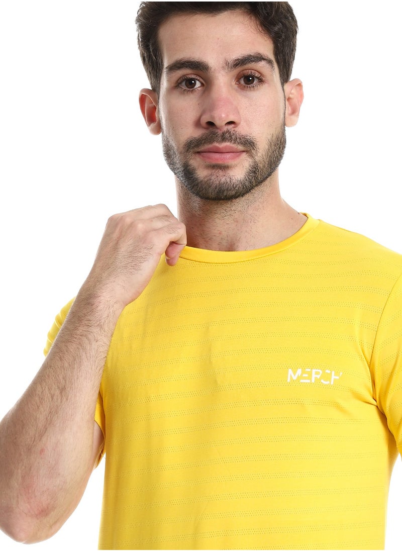 MERCH - Men's wide neck T-shirt - Image 1
