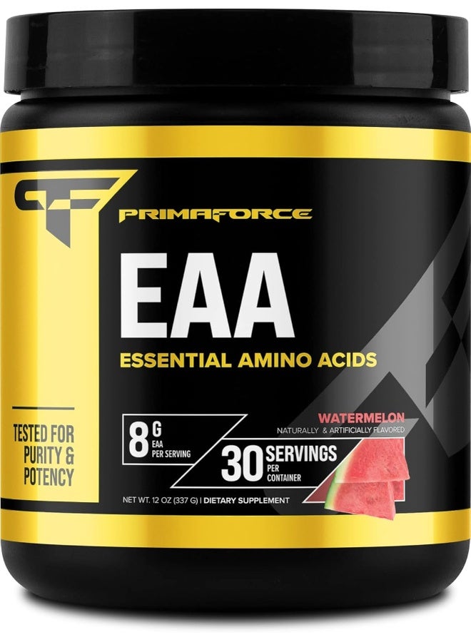 Primaforce Eaa Powder (30 Servings) | Essential Amino Acids For Pre/Intra Workout And Recovery - Non-Gmo And Gluten Free (Watermelon) - Image 1