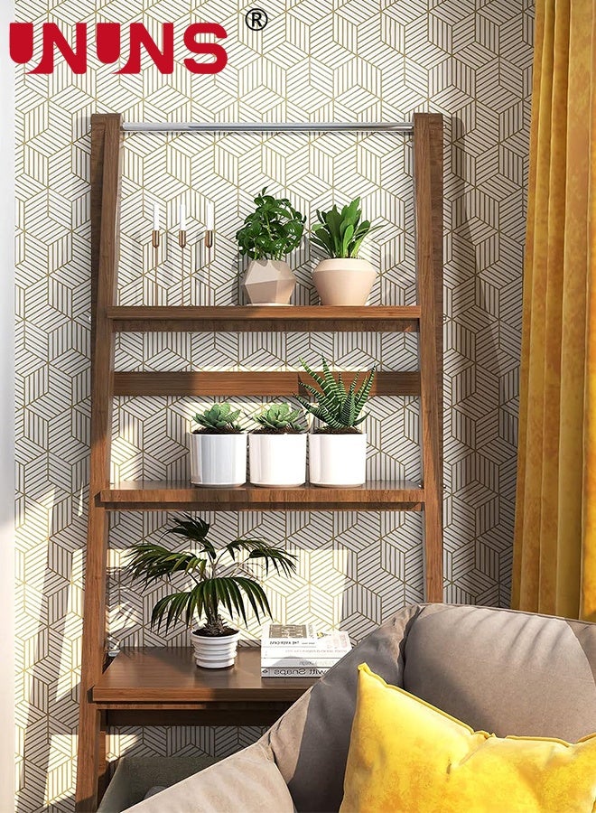 UNUNS Wallpaper,45x600cm Peel And Stick Wallpaper,Wall Sticker,3D Brick Contact Paper Self Adhesive Peeling Wall Sticker,For Kitchen Badroom Home Decor Countertop Furniture  - Image 4