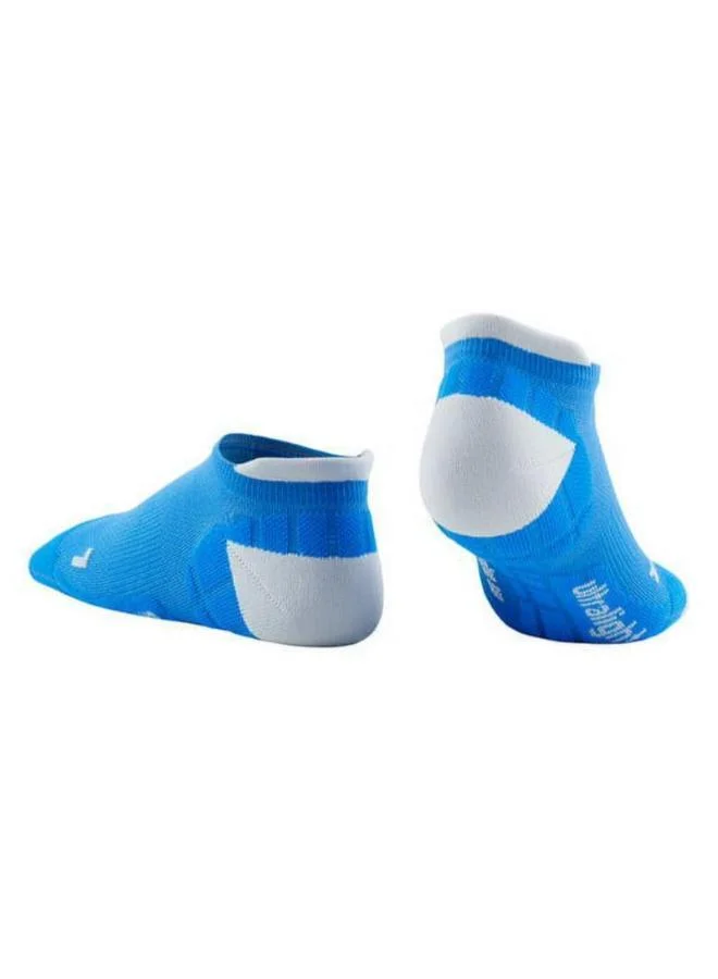 سي إي بي Ultralight Compression Socks No Show Electric Blue/Light Grey Women