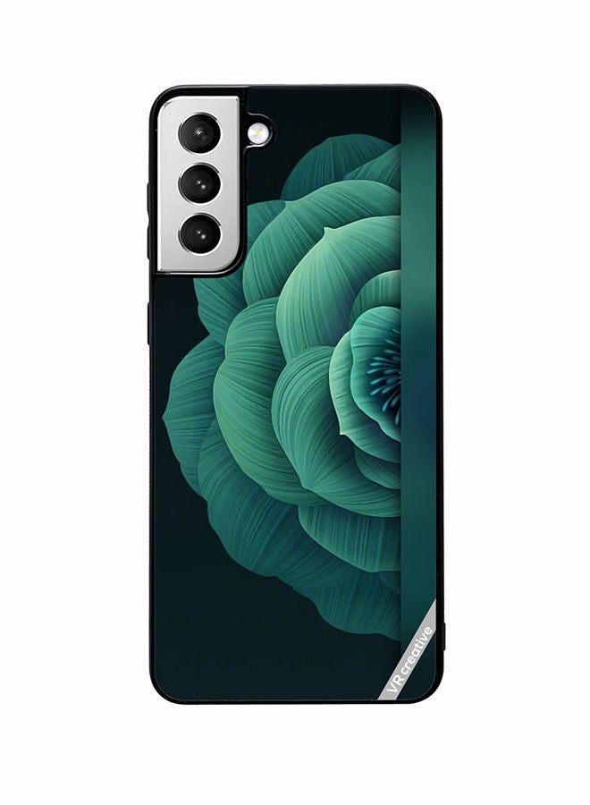 VR CREATIVE Protective Case Cover For Samsung Galaxy S22 5G Flower Design Multicolour - Image 1