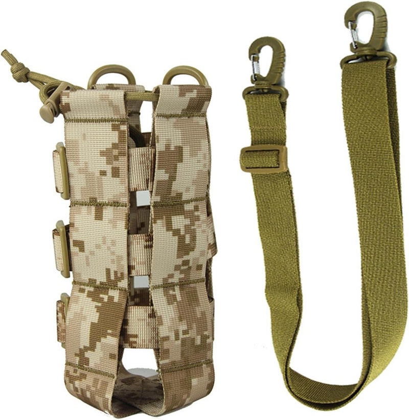 klarako Water Bottle Pouch Bag, Drawstring Water Bottle Holder Pouch, Water bottle Carry Bag Carrier Supplies - Image 1