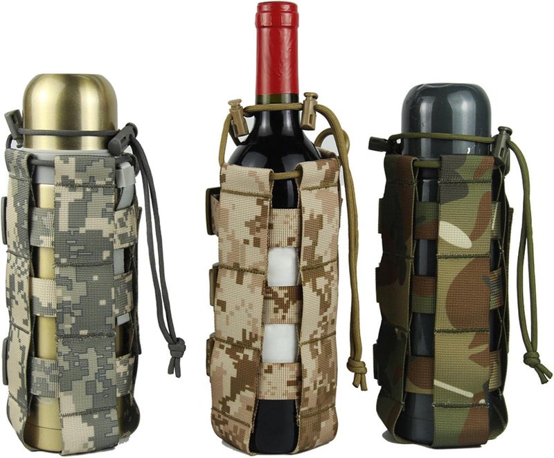 klarako Water Bottle Pouch Bag, Drawstring Water Bottle Holder Pouch, Water bottle Carry Bag Carrier Supplies - Image 5