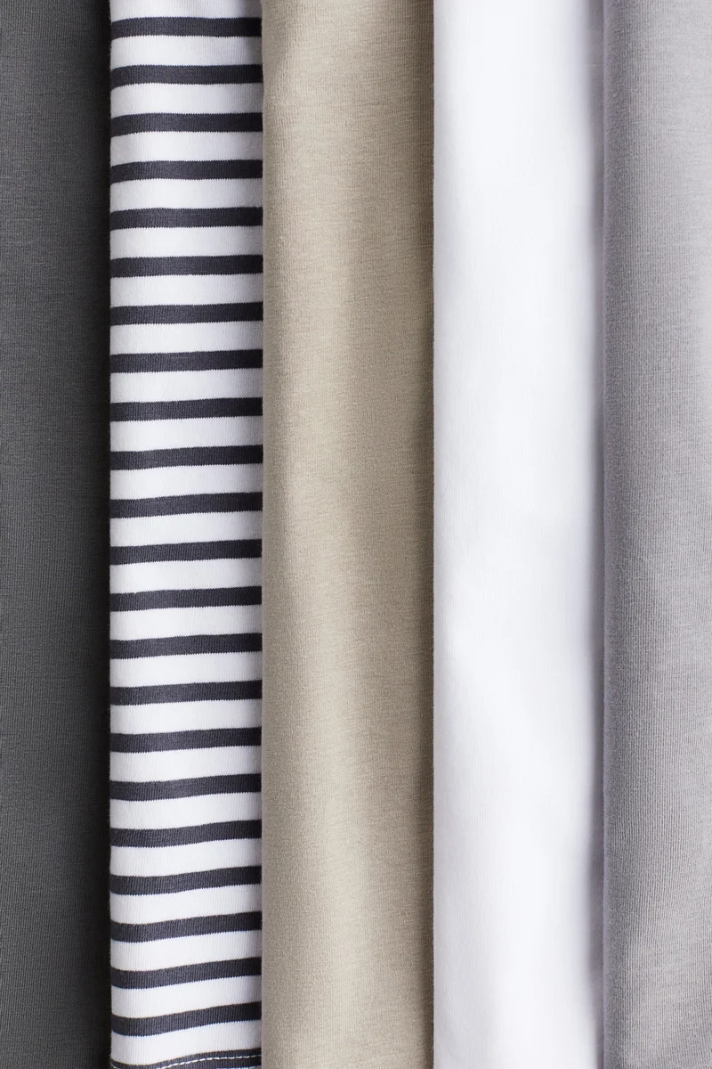 H&M 5-pack jersey tops