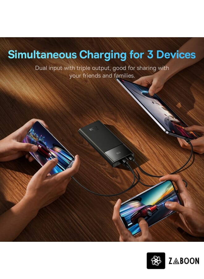 Zaboon بايوس ستار لورد شاحن متنقل سريع بشاشة رقمية 10000 مللي أمبير 22.5 واط - Image 5