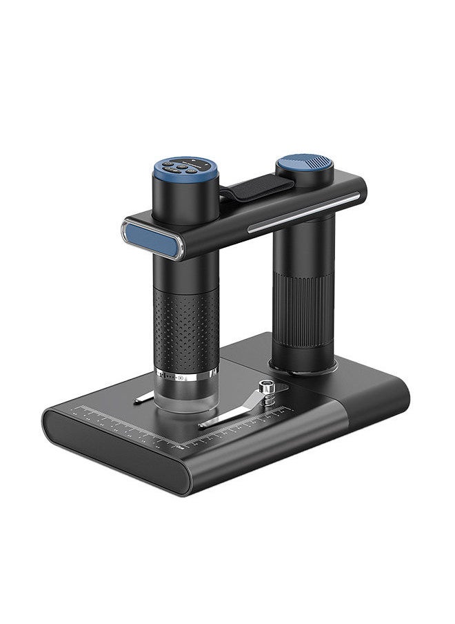 Generic 1200X Microscope with Stand Hands-free Wireless WiFi Microscope Rechargeable Endoscope Magnifier Optical Digital Camera  - Image 1