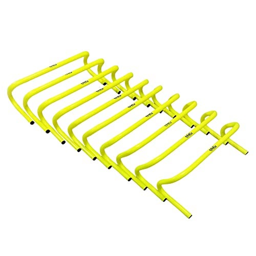 Fitfix® Training Hurdles for Field Training and Speed Coordination ! Hurdles for Kids Occupational Therapy 6,9,12 Inch Agility Hurdles (6.0 Inches, Qty 10 Pcs) - Image 4