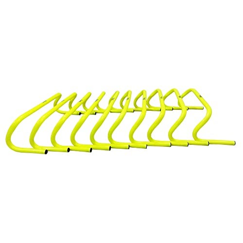 Fitfix® Training Hurdles for Field Training and Speed Coordination ! Hurdles for Kids Occupational Therapy 6,9,12 Inch Agility Hurdles (6.0 Inches, Qty 10 Pcs) - Image 3
