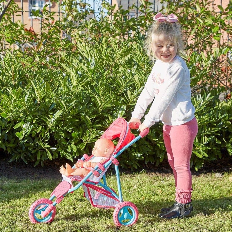dolls world 8190 3-Wheel Folding Stroller - Image 1