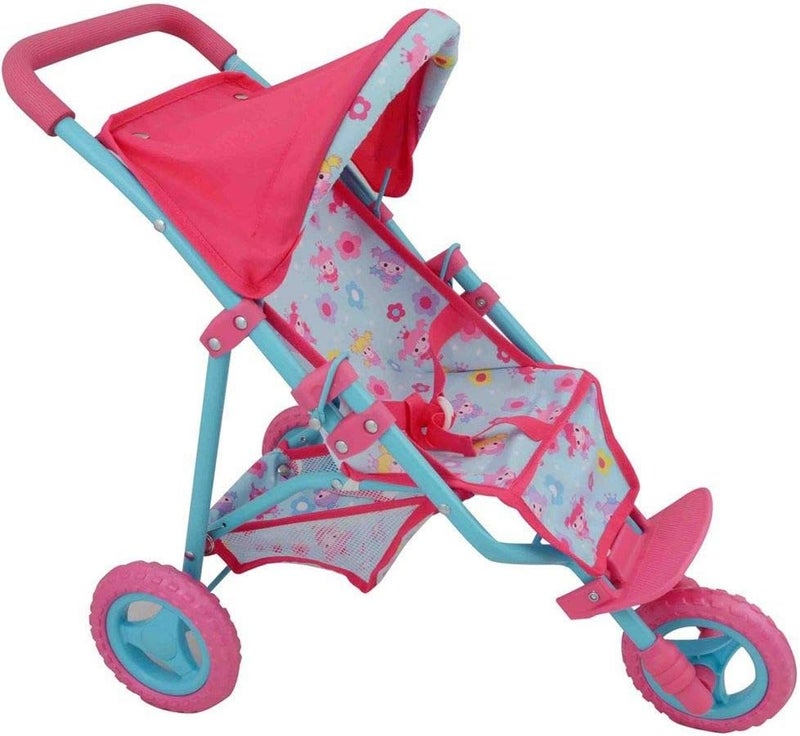 dolls world 8190 3-Wheel Folding Stroller - Image 2