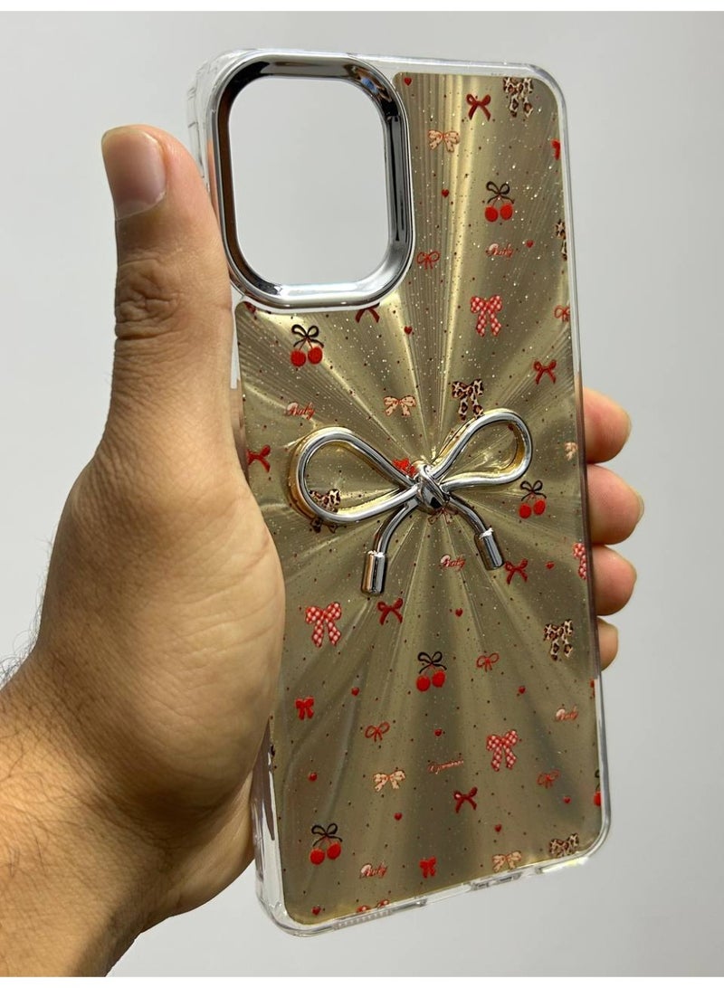 Bow-shaped back cover compatible with Samsung A07 phone - Image 2