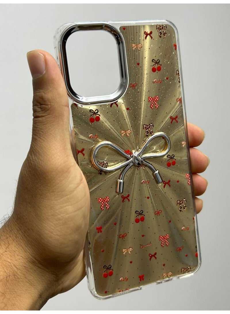 Bow-shaped back cover compatible with Samsung A07 phone - Image 1