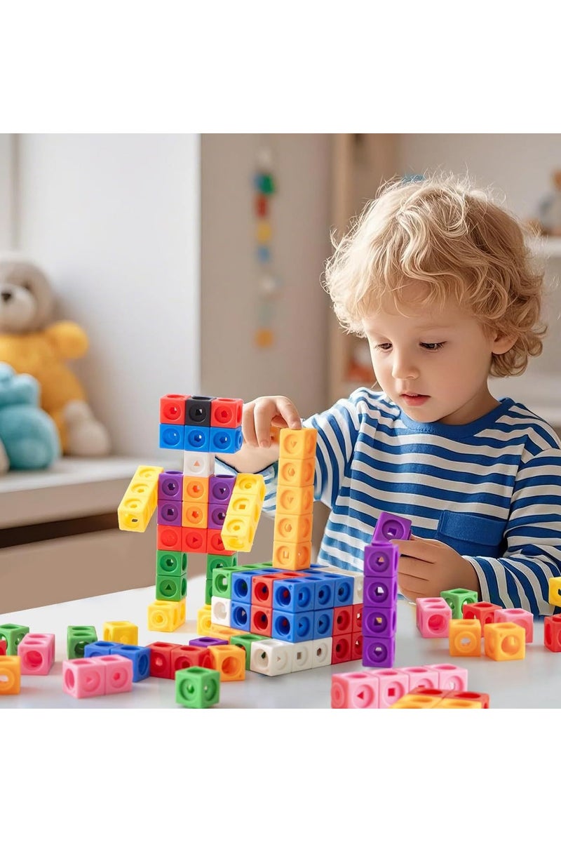 Number Blocks Math Cubes 11-20 Activity Set, Mathematics Enlightenment, Counting Blocks, Linking Cubes, Educational Learning Toys for Ages 3+ Kids, Number Games, Math Manipulatives Kindergarten - Image 3